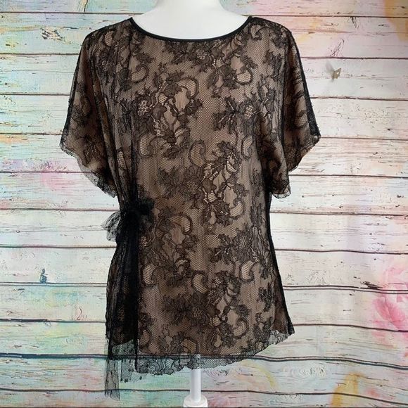 EUC Red Valentino Lace Blouse with Bow LUXURY! - Picture 14 of 14